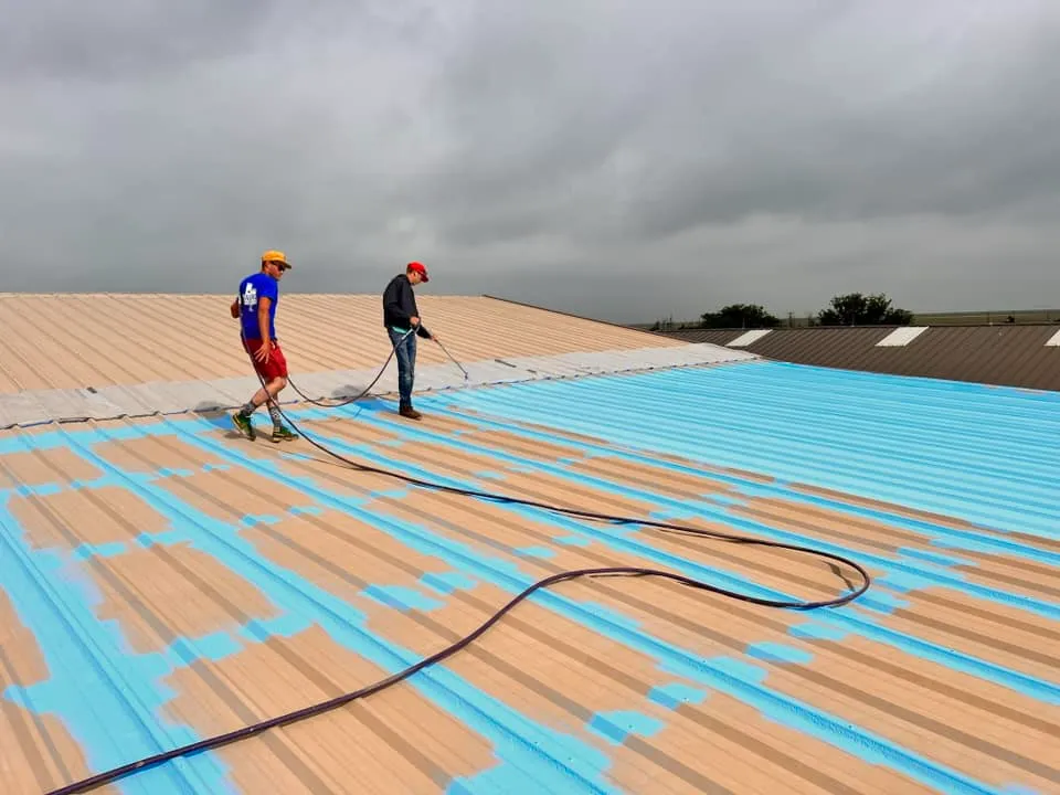 commercial roof coating