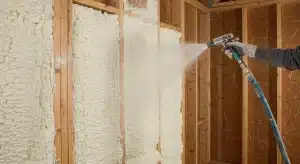Spray foam insulation protecting homes in Vega TX from moisture