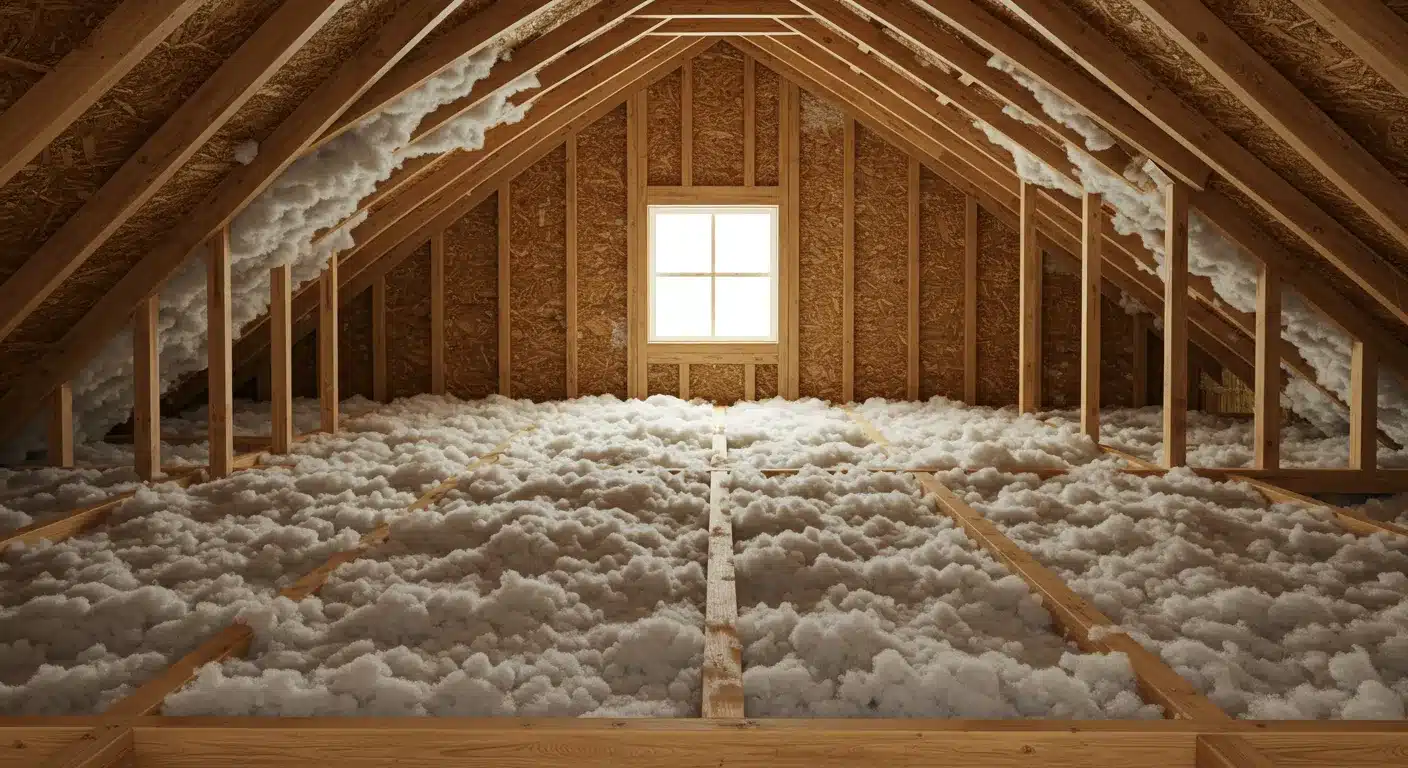 Loose fill Blown in insulation